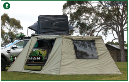 ​DeltaWing Awning Wall Kit