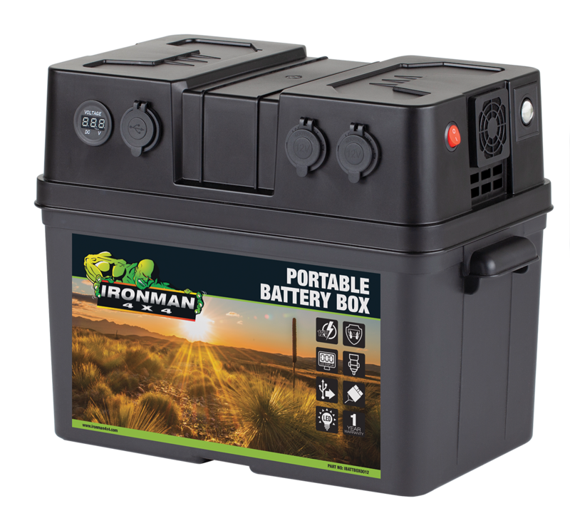 PORTABLE BATTERY BOX