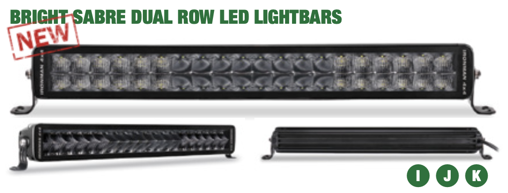 200W Bright Sabre Dual Row Lightbar 21,5