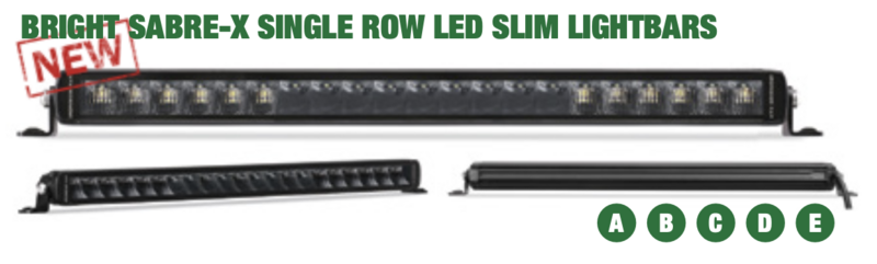 270W Bright Sabre-X Lightbar (50”)