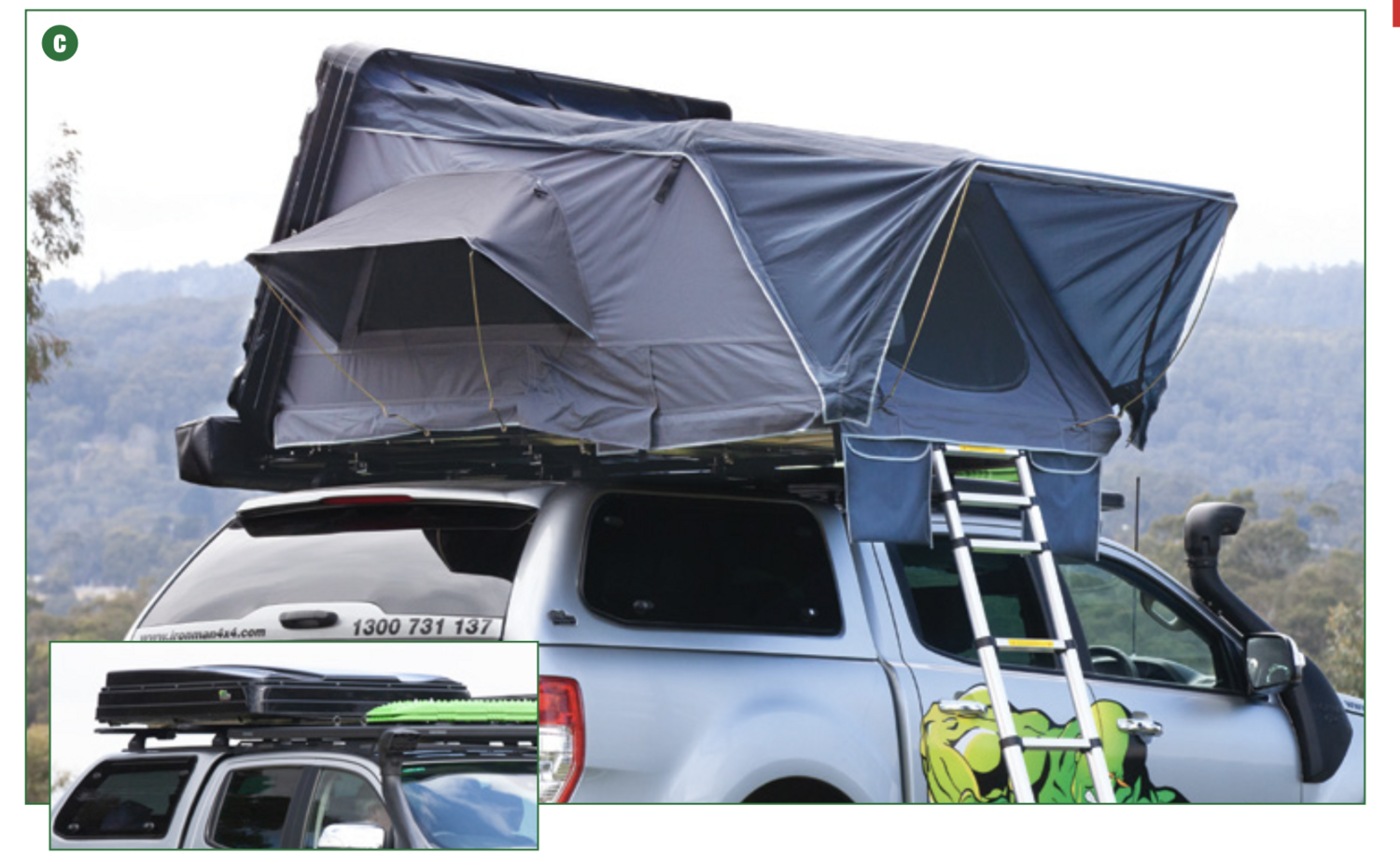 Daktent - Nomad 1300 Rooftop Tent - ABS Hardtop - Ironman 4x4