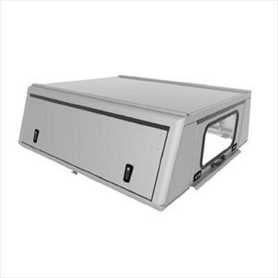 Alu-Cab Canopy Adventure Ford Ford Ranger 2012+ D/Cab Silver/ Smooth Plate