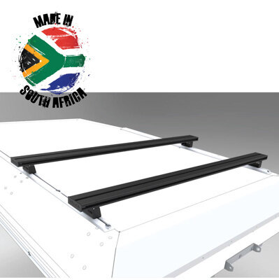 Alu-Cab Load Bars 1250mm in Black Excl. Feet (Pair)