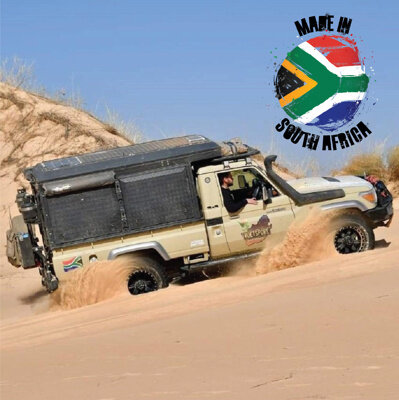 Canopy Camper Toyota Land Cruiser 79 S/Cab, black