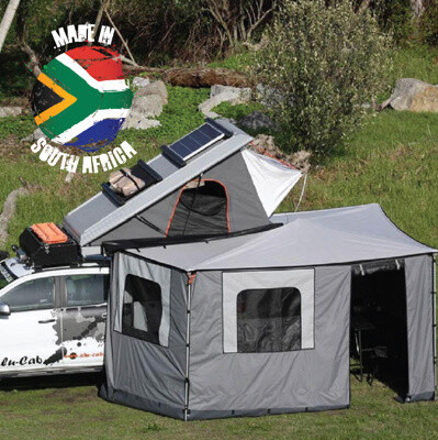 Alu-Cab 270° Awning Side walls set right
