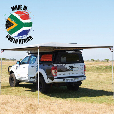 Alu-Cab 270° Shadow Awning side wall poles (2 poles)