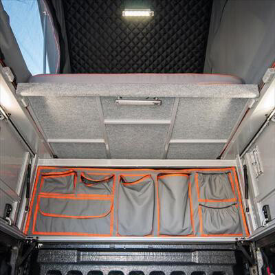 Alu-Cab Canopy Camper Canvas Bag Front Pannel