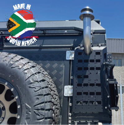 Alu-Cab Canopy Camper Molle Plate For Fire Place Right