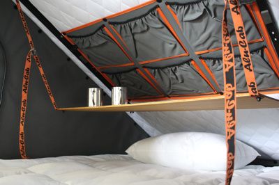 Alu-Cab Drop Down Table for Canopy & Khaya Camper, Icarus & Hercules Roof Conversion