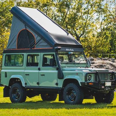 Alu-Cab Roof Conversion ''Icarus'' Land Rover Defender until YOC 2019, black