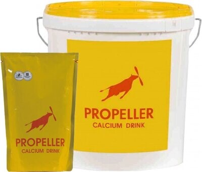 SET: PROPELLER. Der erste Calcium-Trunk. + PROPELLER-Eimer inkl. Deckel.
