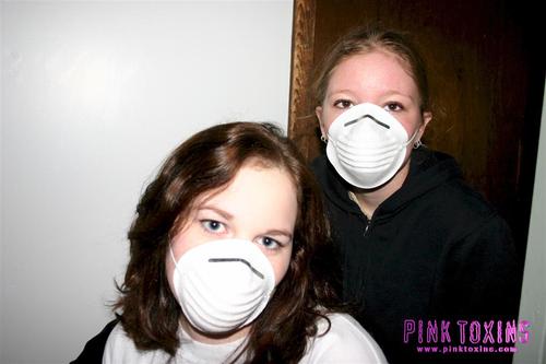 Leanore &amp; Fury in Dust Masks