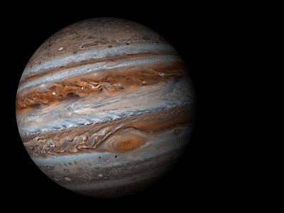 Jupiter Planetary Candle