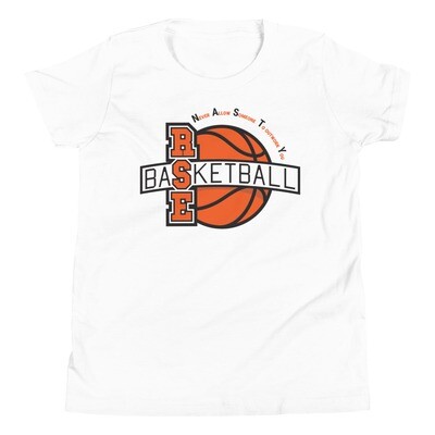 RSE Basketball | Youth Short Sleeve T-Shirt | Light Colors