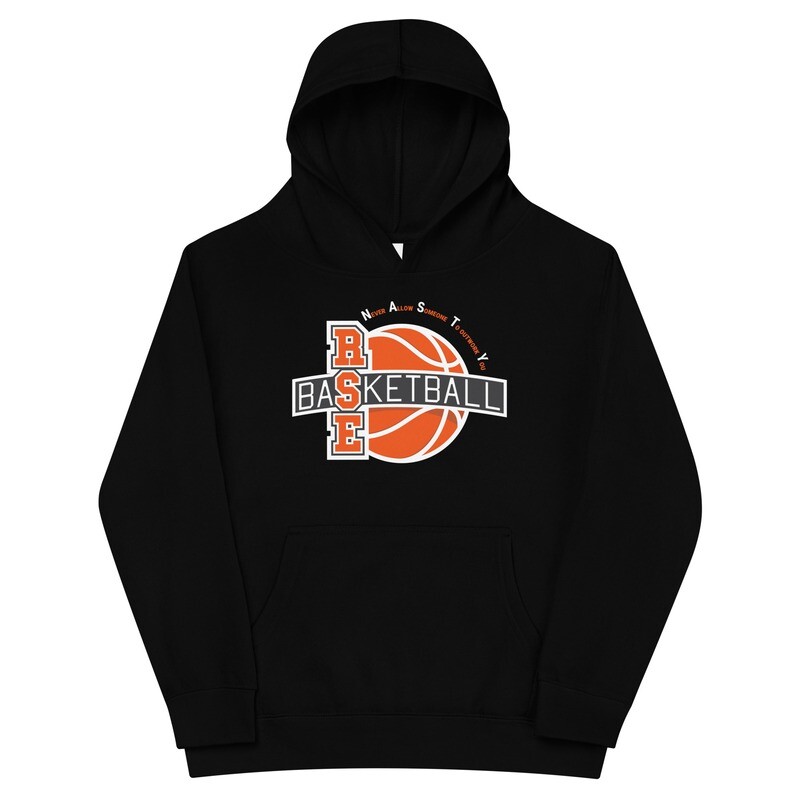 RSE Basketball | Youth Hoodie | Dark Colors, Color: Black, Size: S