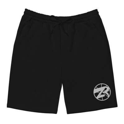ZR Brand | Fleece Shorts | White Logo Embroidered
