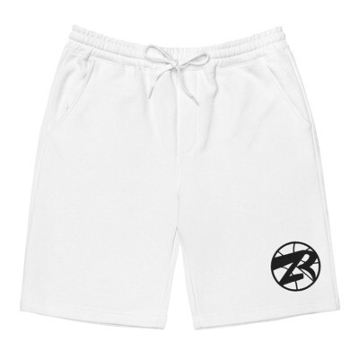 ZR Brand | Fleece Shorts | Black Logo Embroidered