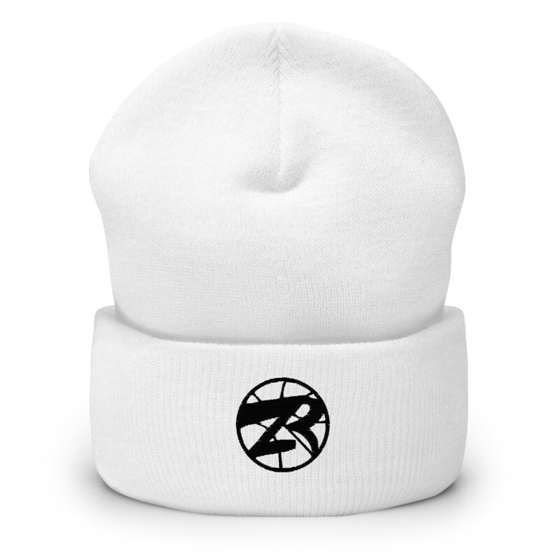 ZR Brand | Cuffed Beanie | Black Logo