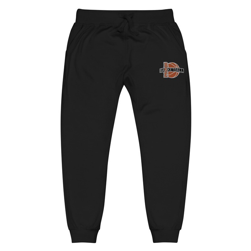 RSE Basketball Sleece Sweatpant Joggers | Dark Colors, Color: Black, Size: XS