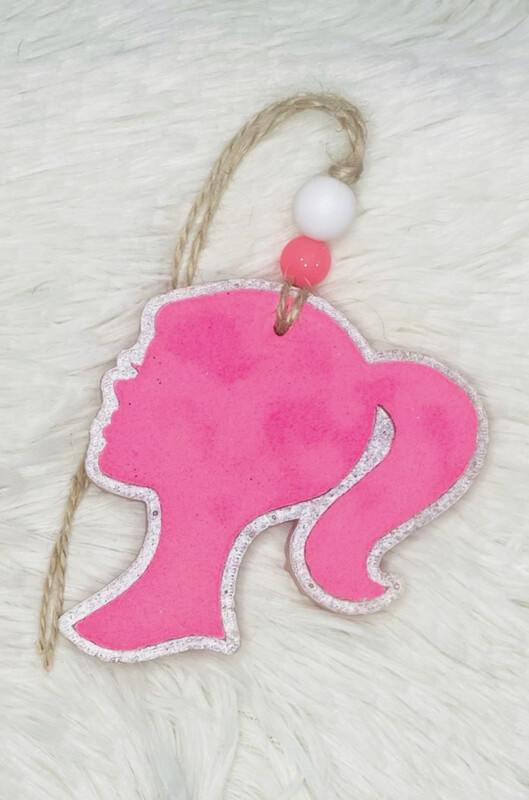 Barbie Silhouette Freshie
