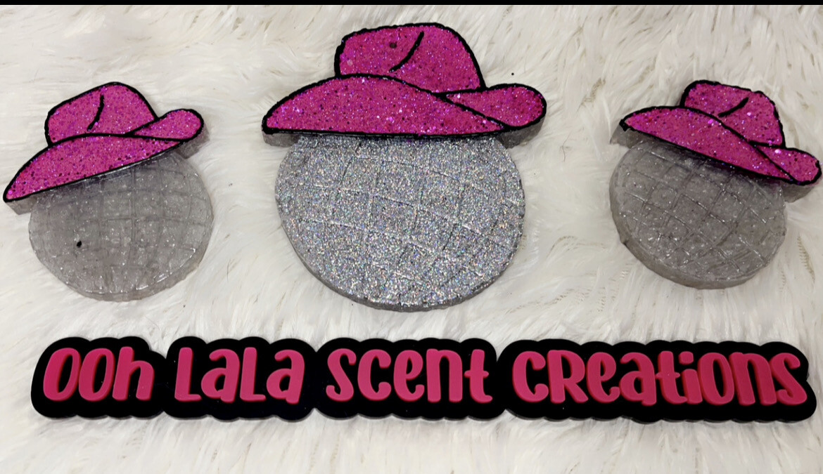 Disco Cowboy Hat Freshie
