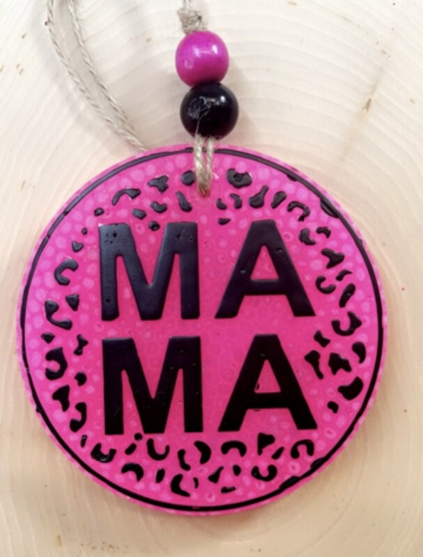 Mama Leopard Print Freshie (vents Sold Separately)