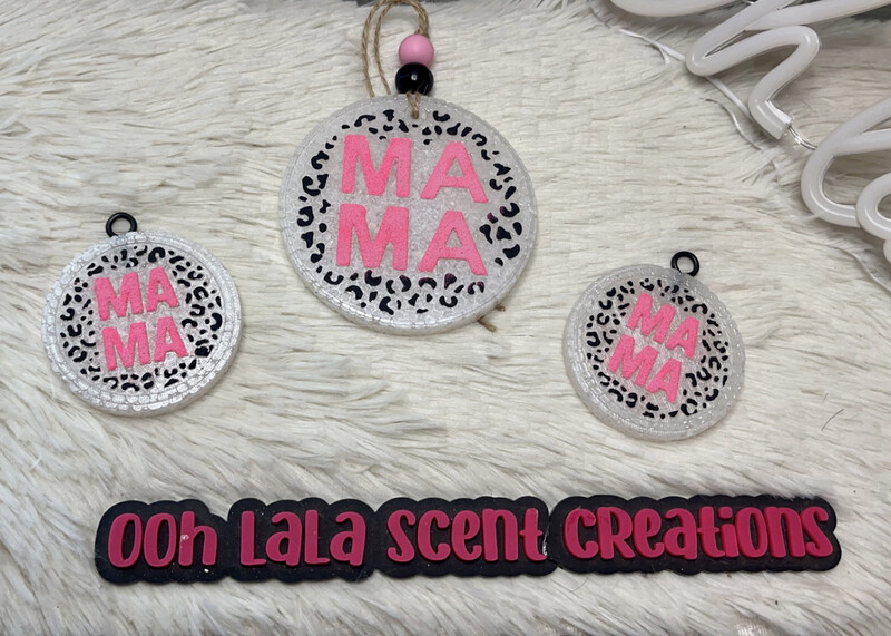 Mama Leopard Print Freshie (vents Sold Separately)