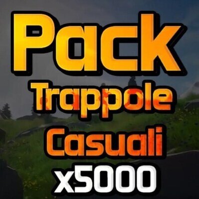 Pack Trappole Casuali x5000