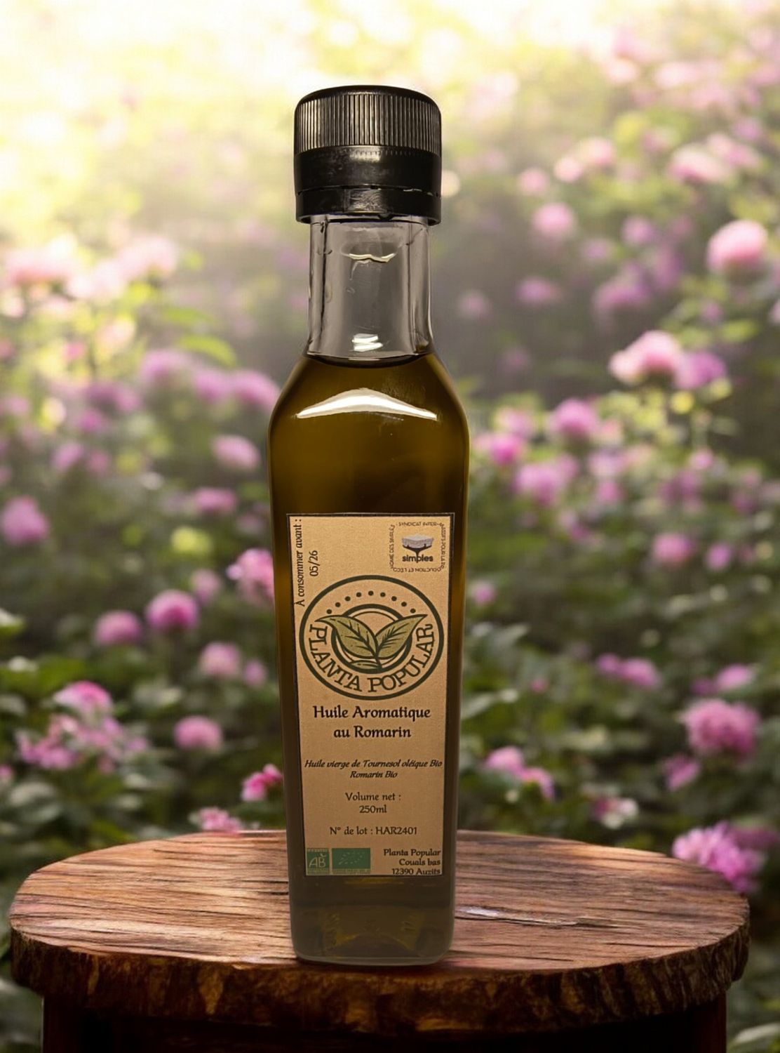 Huile aromatique au Romarin