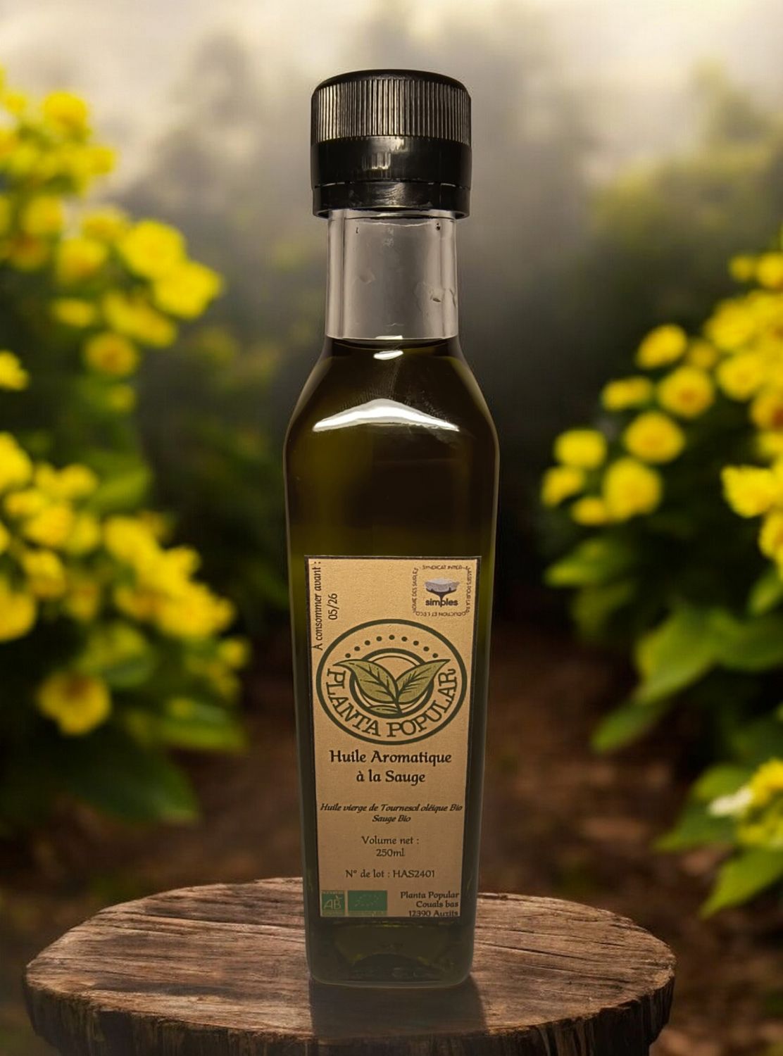 Huile aromatique à la Sauge