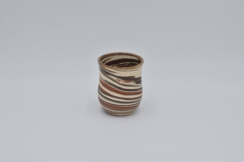 3 Clay Swirl Wine Gobblet