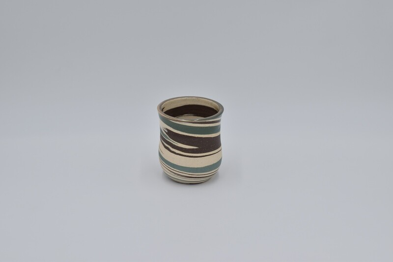 3 Clay Swirl Wine Gobblet