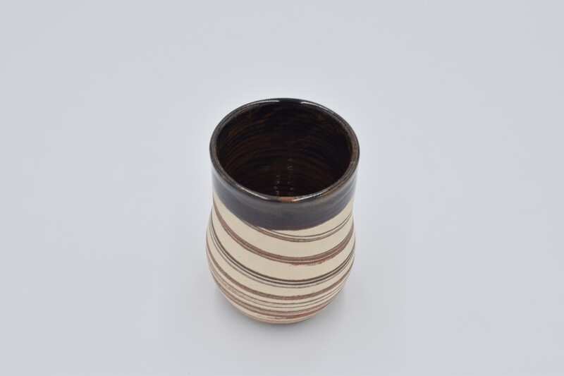 3 Clay Swirl Wine Gobblet