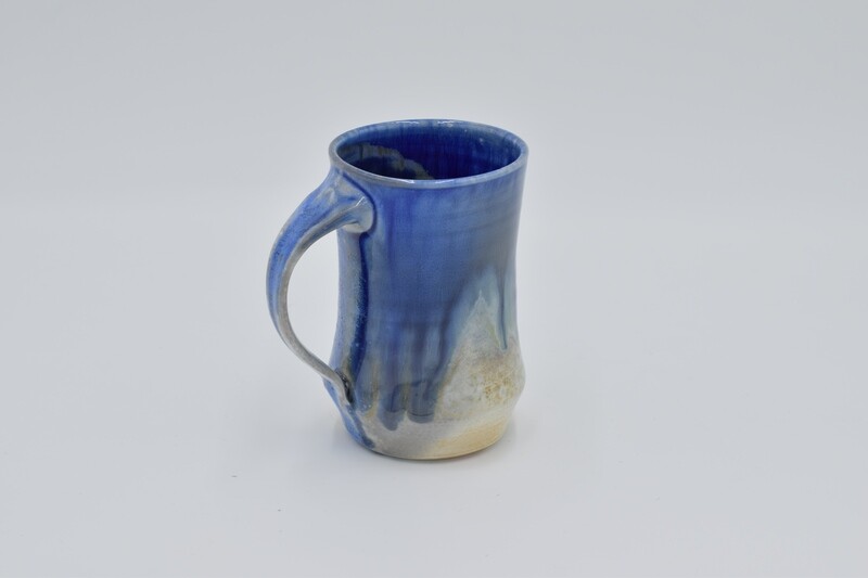 Running Blue Mug