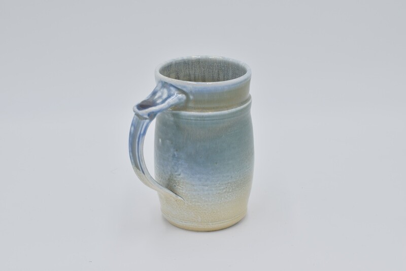Sky Blue Woodfired Mug