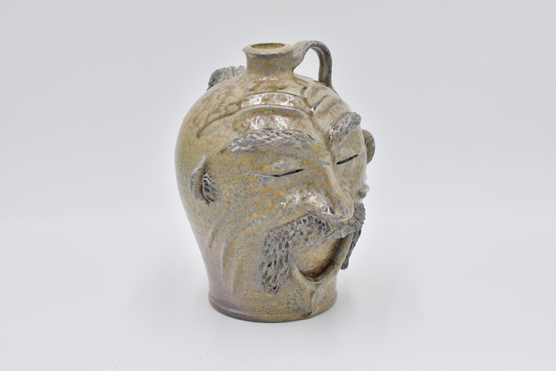 Samurai Face Jug