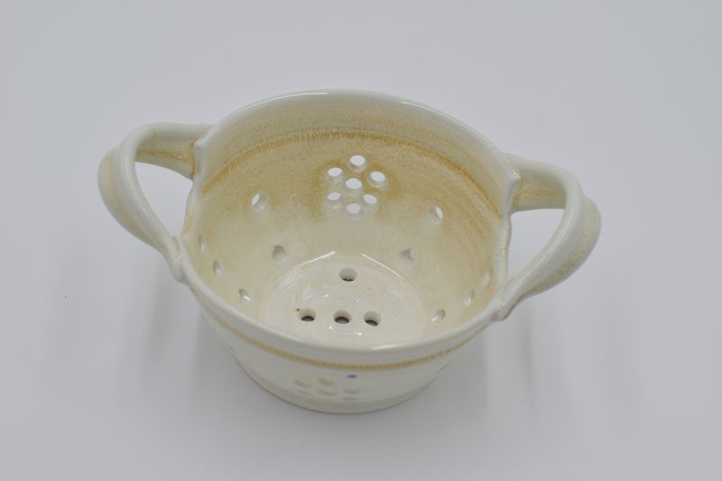 Woodfire Basket Handle Berry Bowl