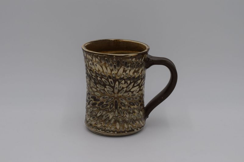 Burst Carve Swirl Mug