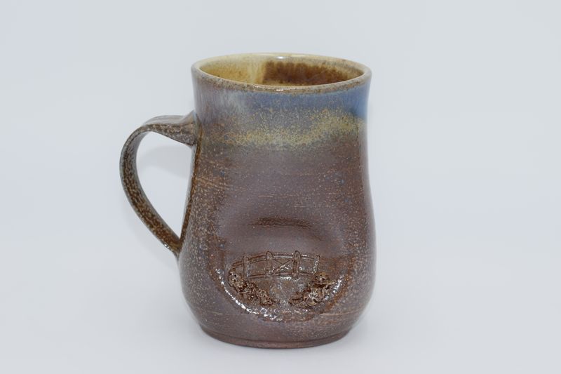Woodfire Fence Scene Mug