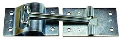 Door Catch T-Style 4in Zinc Plated