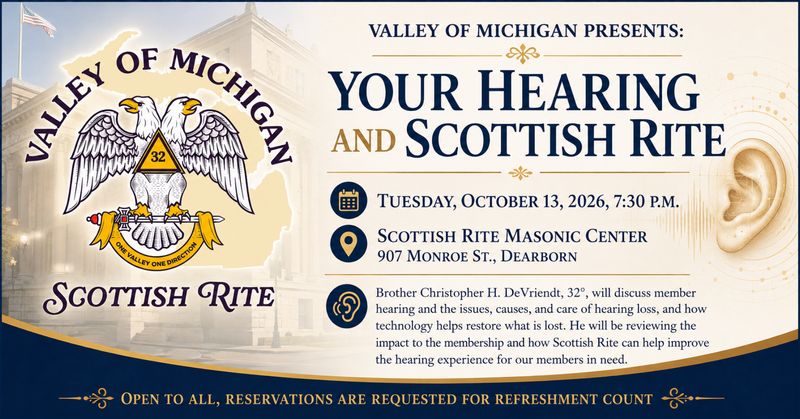 Your Hearing and Scottish Rite