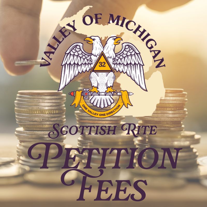 Valley of Michigan Initiation Fees