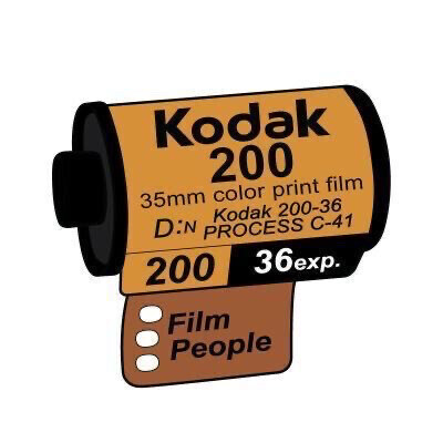 Kodak Gold Enamel Pin