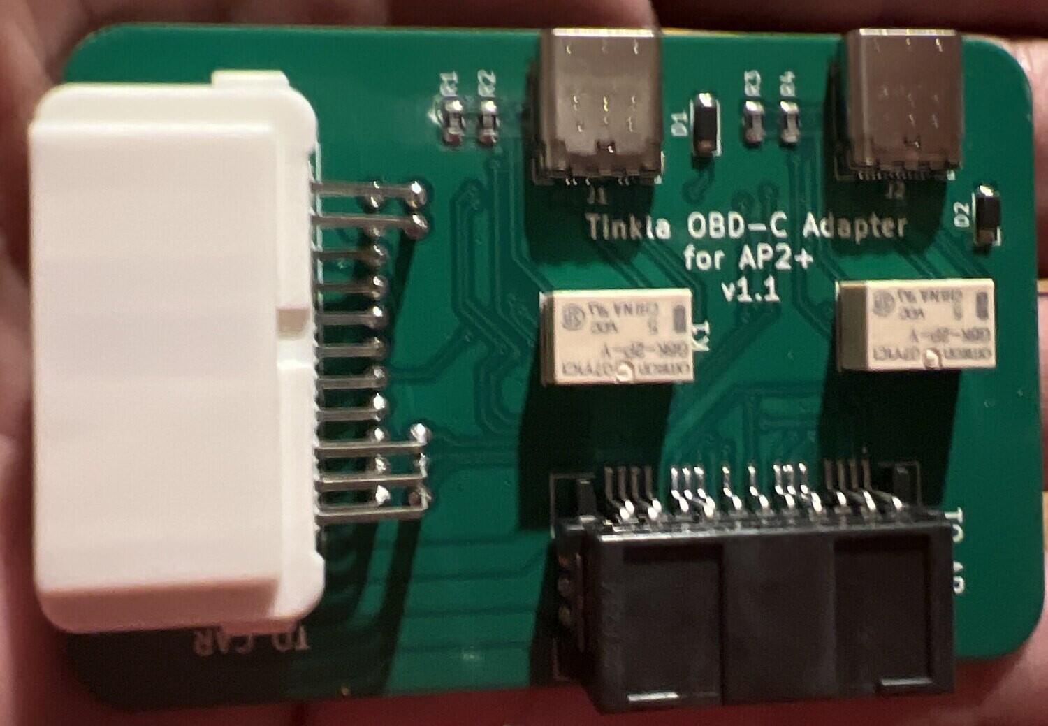 Tinkla OBD-C Adapter For Tesla With AP2+