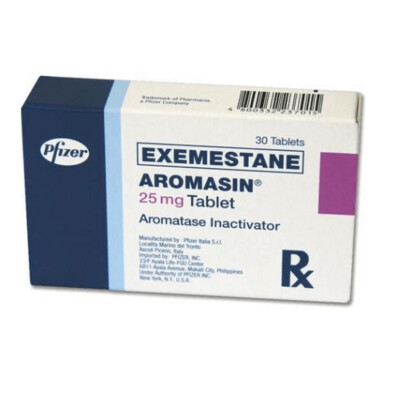 Buy Aromasin (Exemestane) 25mg x 30 Tablets