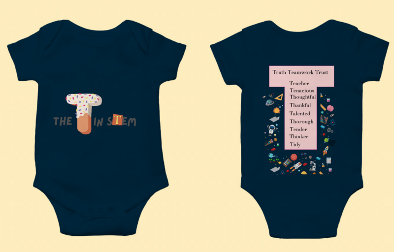 The T in STEM Onesie