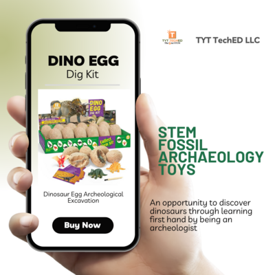 Dino Egg Dig Kit