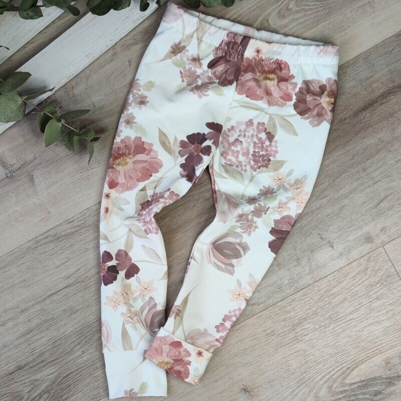Leggings - Aquarellblumen