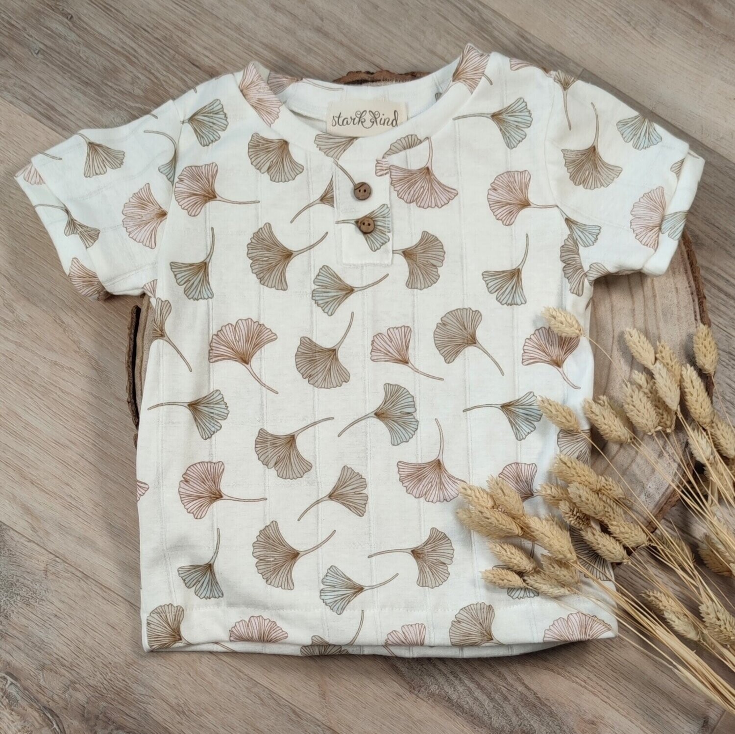 T-Shirt - Ginkgo beige