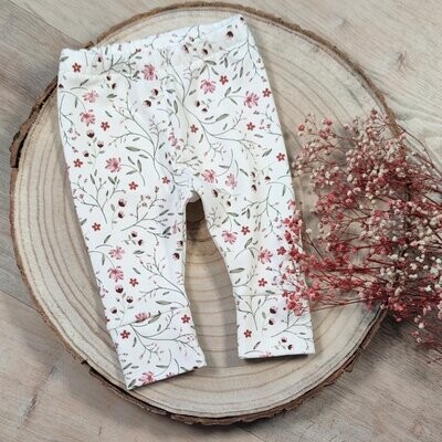 Leggings - kleine rosa Blüte